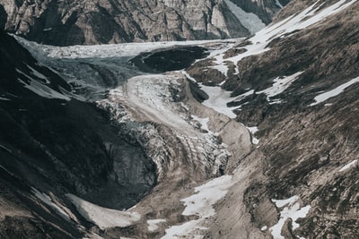 雪山上流下来
